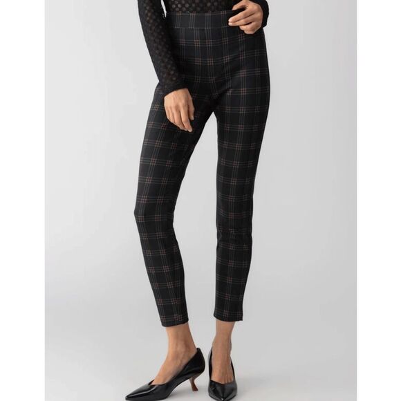 NWTs Sanctuary Runway Legging Stretch Plaid Pants Size XXL - Picture 1 of 9